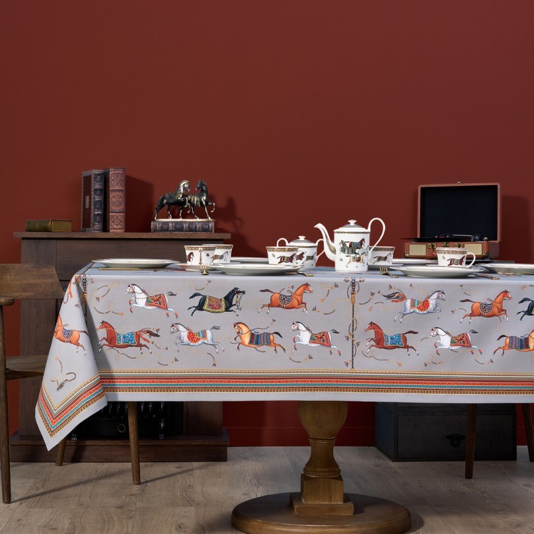 Скатерть "passage" 160х220см ,серый, 100% хлопок,твил c пропиткой Lefard (850-761-21)