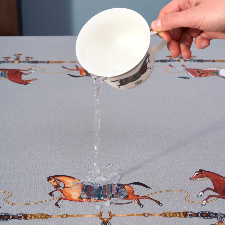 Скатерть "passage" 160х220см ,серый, 100% хлопок,твил c пропиткой Lefard (850-761-21)