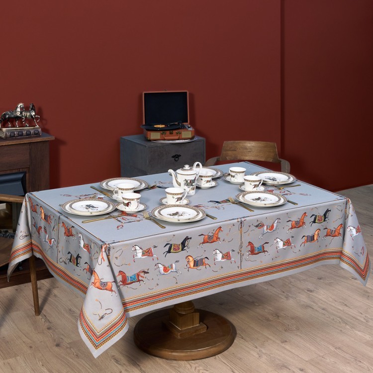 Скатерть "passage" 160х220см ,серый, 100% хлопок,твил c пропиткой Lefard (850-761-21)