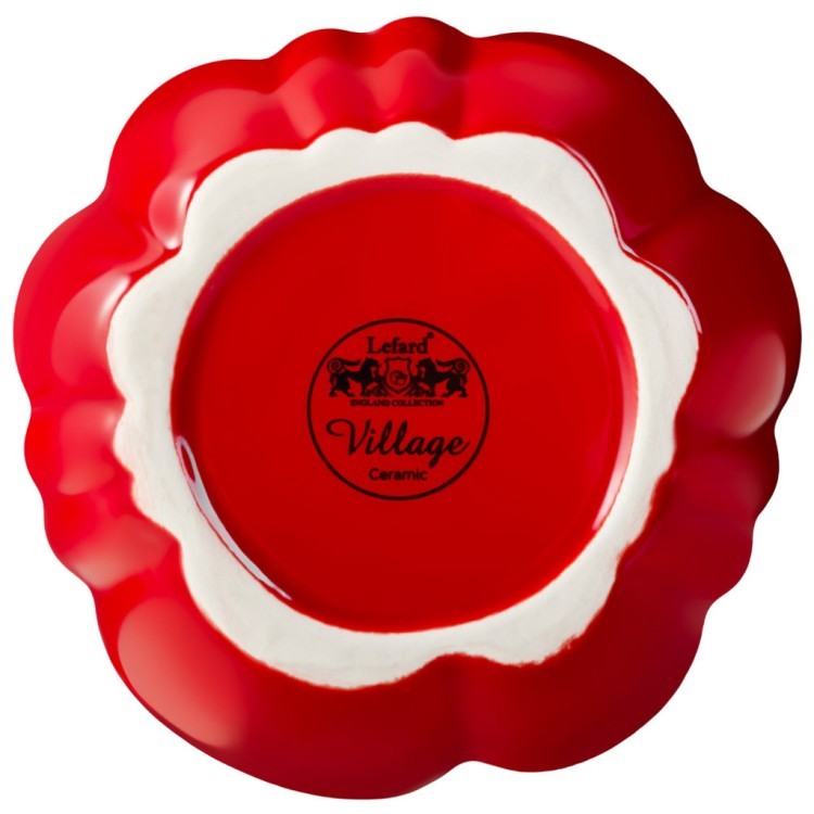 Горшочек для запекания lefard "tomato" с крышкой 450 мл Lefard (536-299)