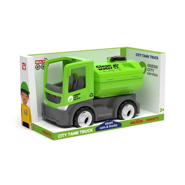Городской грузовик с цистерной игрушка 22 см (27085EF-CH)