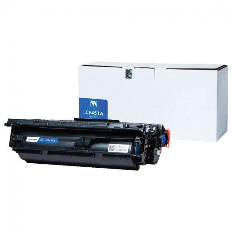 Картридж лазерный NV PRINT (NV-CF451A) для HP голубой NV-CF451AC 363788 (1) (89854)