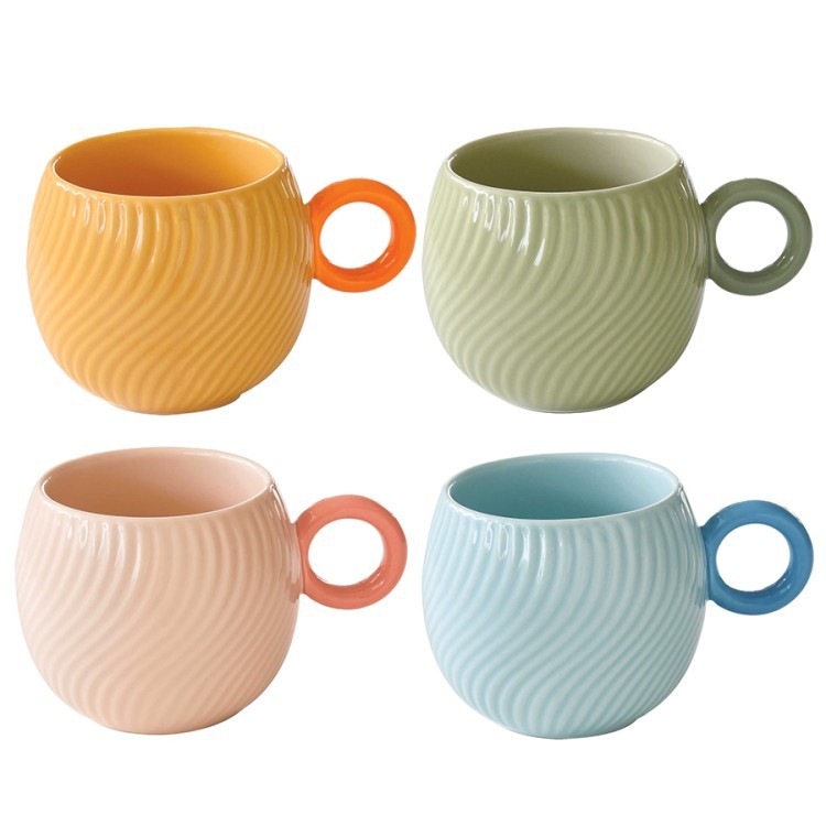 Набор кружек waves, 350 мл, 4 шт. (80340)