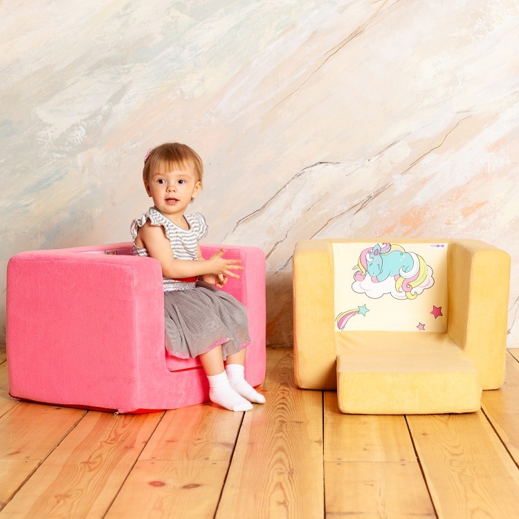 Раскладное бескаркасное (мягкое) детское кресло серии "Дрими", Крошка Соня (PCR320-85)