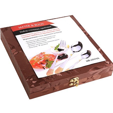 Набор столовых приборов 18пр под/уп Mayer&Boch (26474) Набор столовых приборов 18пр под/уп Mayer&Boch (26474)
