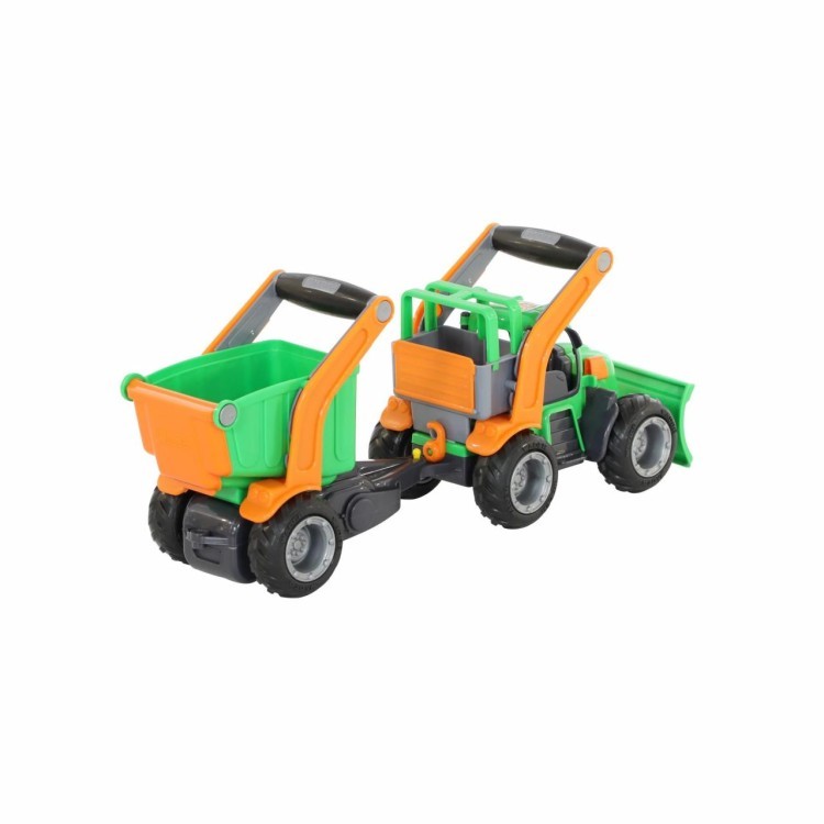 "ГрипТрак", трактор снегоуборочный с полуприцепом (в коробке) (37381_PLS)
