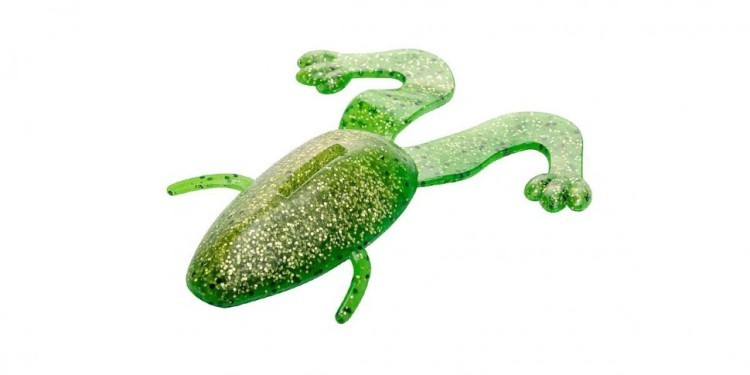 Лягушка Helios Crazy Frog 2,36"/6,0 см, цвет Green Peas 10 шт HS-22-051 (77936)