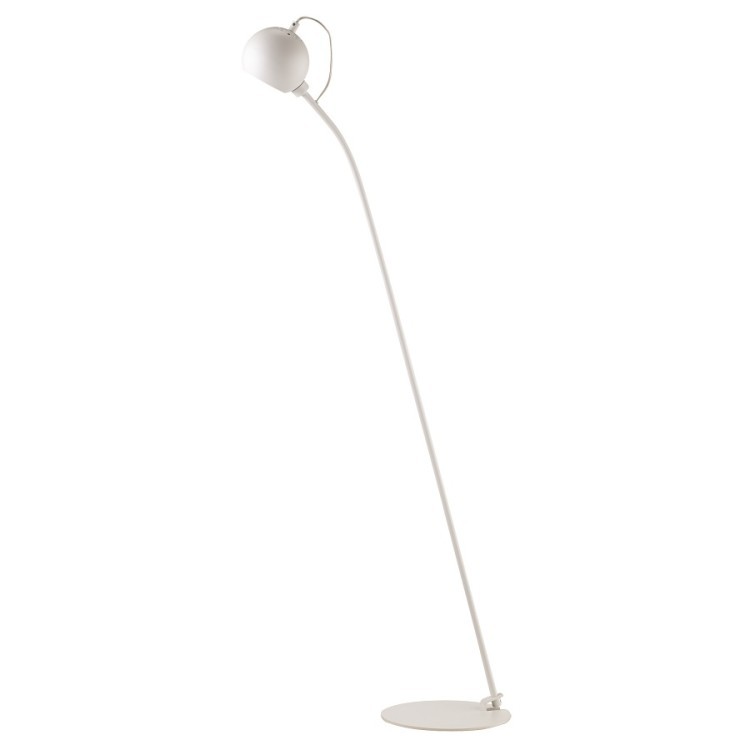 Лампа напольная ball, 130 см, белая матовая (67809)