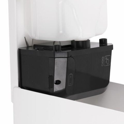 Дозатор сенсорный для жидкого мыла LAIMA PROFESSIONAL ULTRA, налив., 1 л, белый, ABS, 608763 (1) (96599)