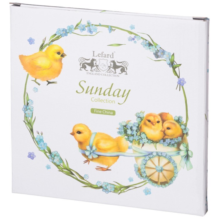 Блюдо для 10 яиц lefard "sunday" 25 см Lefard (85-1664)