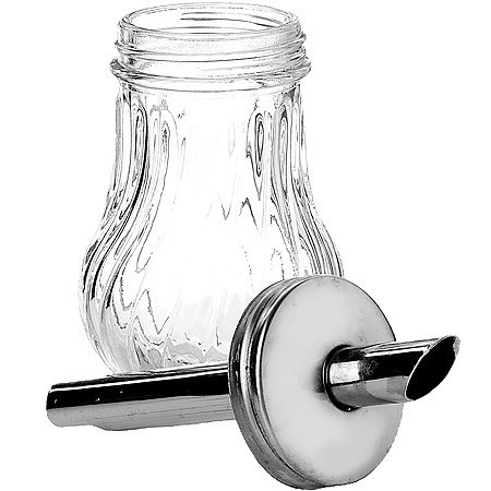 Сахарница с дозатором 230мл стекло/нерж Mayer&Boch (40475)