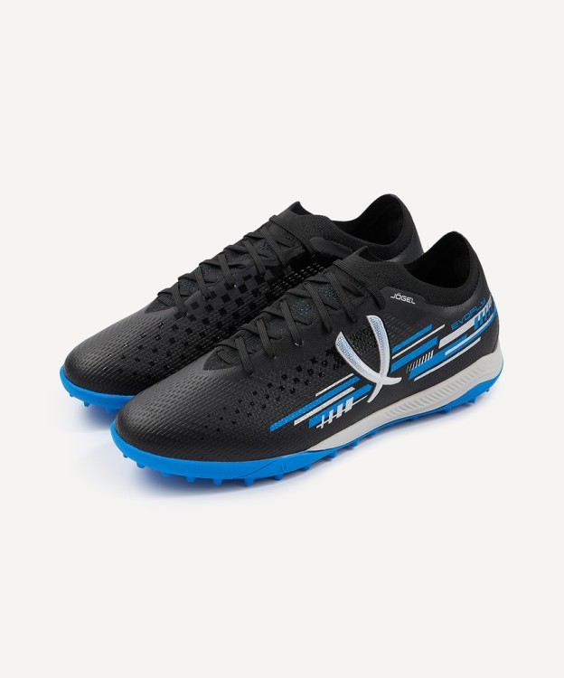 Бутсы многошиповые Evofly TF PRO Black/blue (2118051) Бутсы многошиповые Evofly TF PRO Black/blue (2118051)