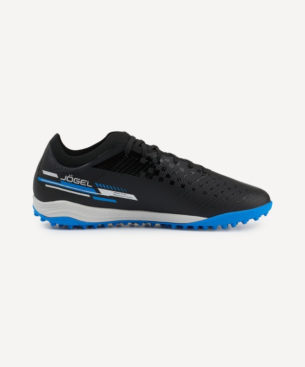 Бутсы многошиповые JÖGEL Evofly TF PRO Black/blue (2118051)