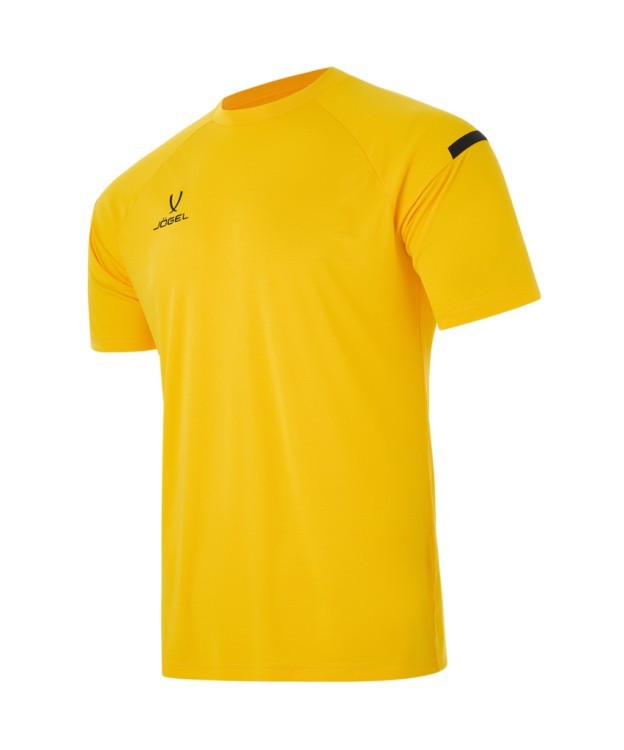 Футболка тренировочная JÖGEL CAMP 2 Training Poly Tee, желтый/черный (2121611)