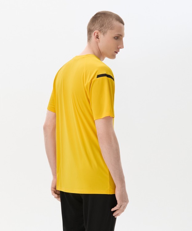 Футболка тренировочная JÖGEL CAMP 2 Training Poly Tee, желтый/черный (2121611)
