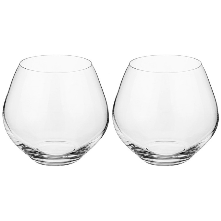 Набор бокалов для виски/воды из 2 штук "amoroso" 440 мл Bohemia Crystal (674-797)