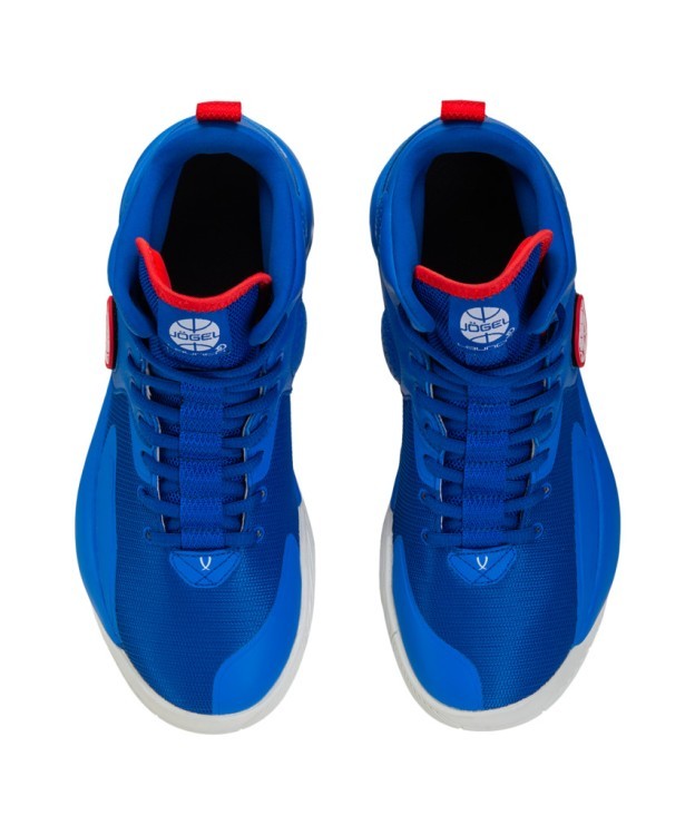 БЕЗ УПАКОВКИ Кроссовки баскетбольные JOGEL Launch MID, Blue/red/white (2126472)