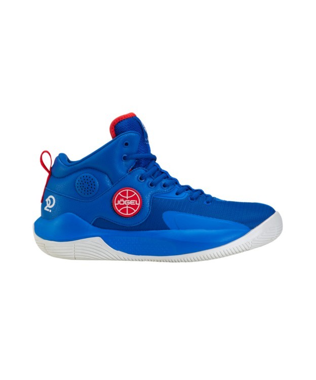 БЕЗ УПАКОВКИ Кроссовки баскетбольные JOGEL Launch MID, Blue/red/white (2126472)