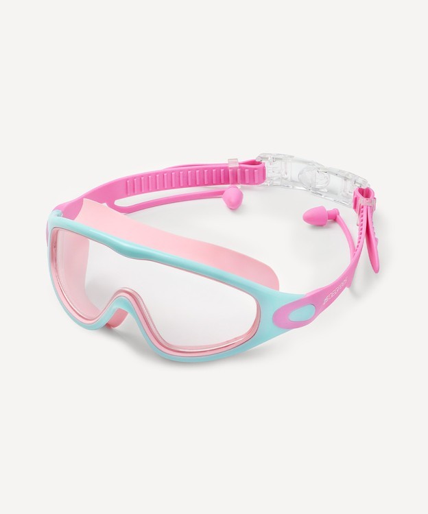 Очки-маска для плавания с берушами 25DEGREES Fusion Lilac/Turquoise/Pink, детский (2125368)