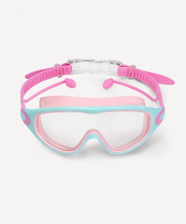 Очки-маска для плавания с берушами 25DEGREES Fusion Lilac/Turquoise/Pink, детский (2125368)