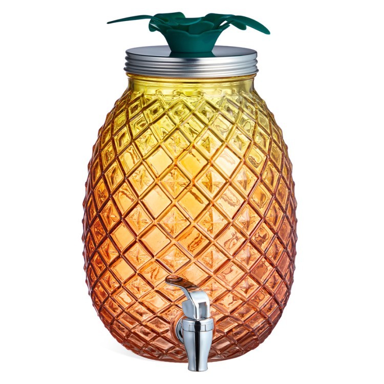 Диспенсер для напитков "pineapple", 18*25,5 см, 4 л Lefard (718-204)