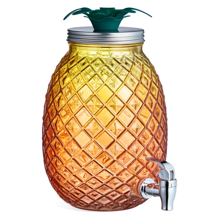 Диспенсер для напитков "pineapple", 18*25,5 см, 4 л Lefard (718-204)