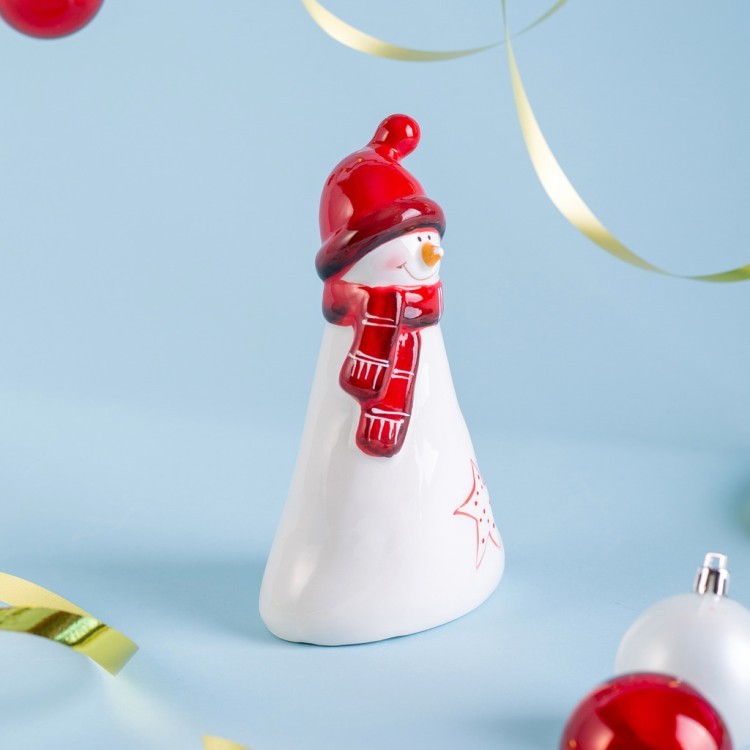 Статуэтка "снеговик" 9,8х6х17 см Lefard (146-2238)