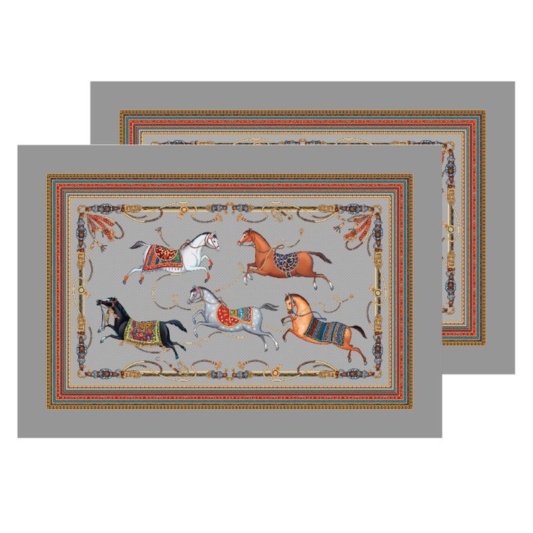 Набор полотенце 2 шт "passage" 40х60см  серый ,100% хлопок твил Lefard (850-761-6)