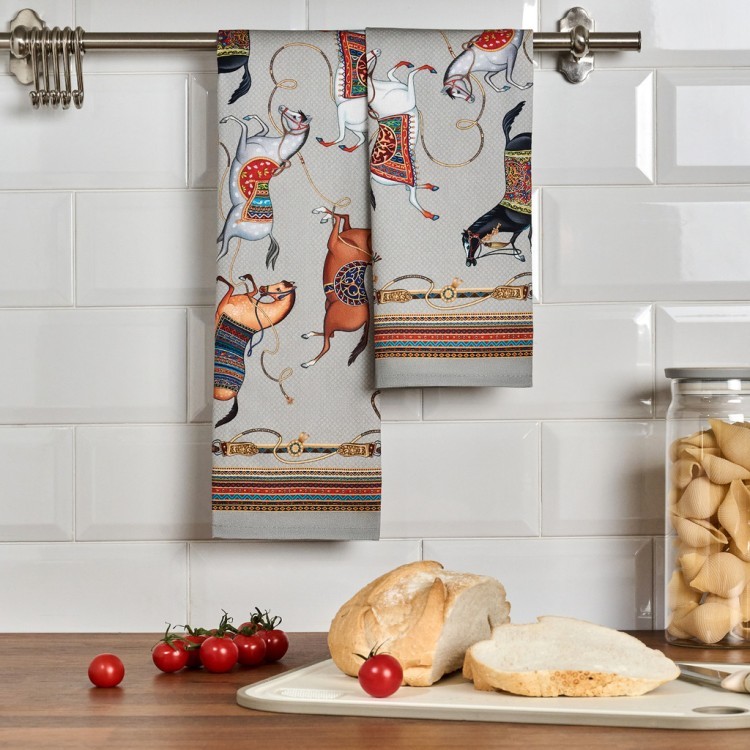 Набор полотенце 2 шт "passage" 40х60см  серый ,100% хлопок твил Lefard (850-761-6)