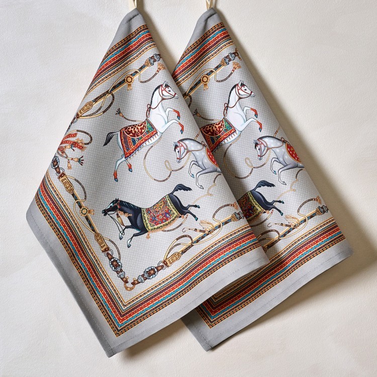 Набор полотенце 2 шт "passage" 40х60см  серый ,100% хлопок твил Lefard (850-761-6)