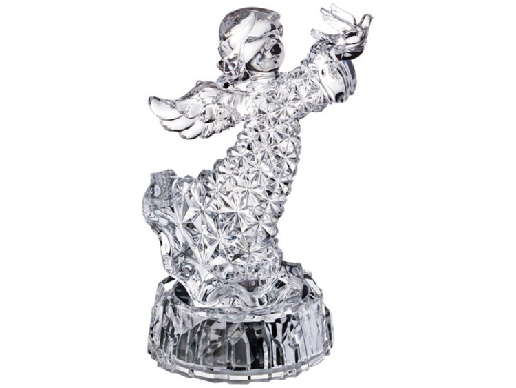 Комплект из 2-х фигурок "ангел с голубем" 20*10*10 см дизайн: горный хрусталь Lefard (234-127)