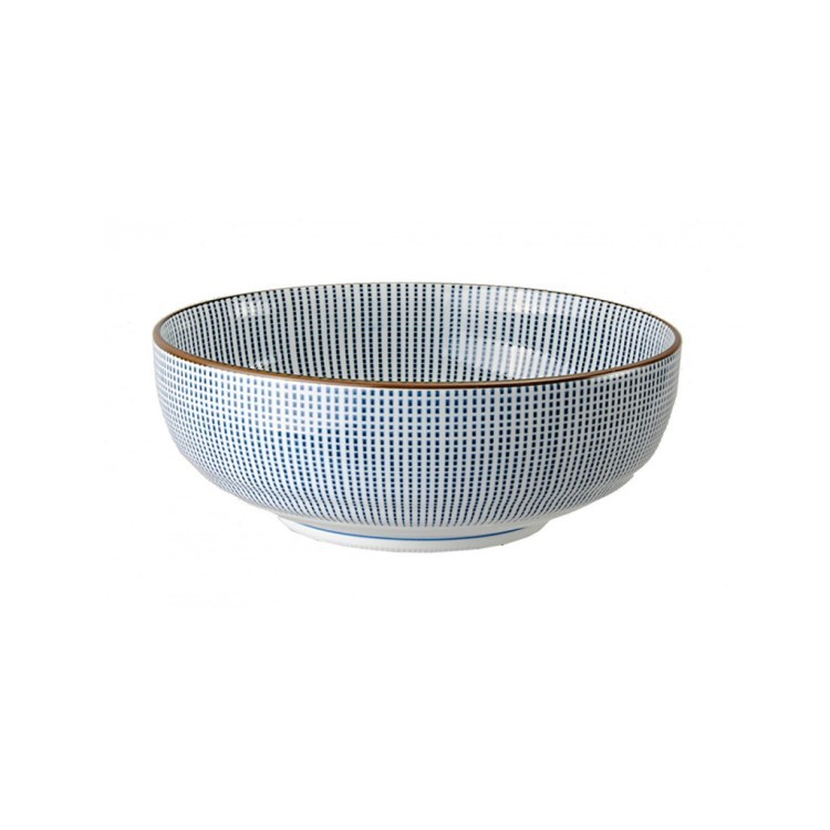 Чаша 2576, 21,8 см, фарфор, blue/white, TOKYO DESIGN