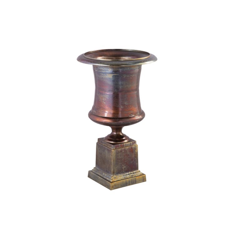 Ваза 109127-75, металл, copper, ROOMERS FURNITURE