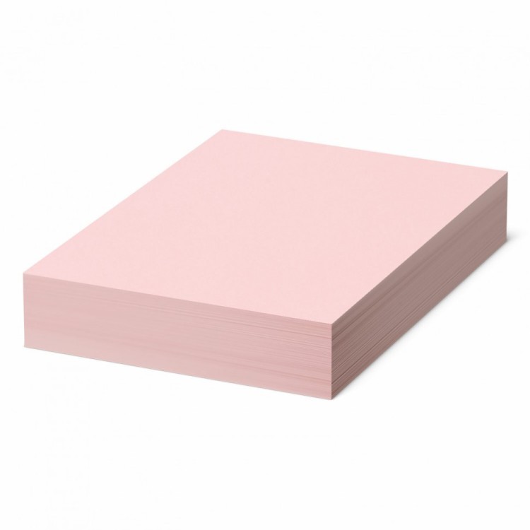 Бумага цветная DOUBLE A А4 80 г/м2 500 л пастель розовый фламинго 115115 (1) (92581)