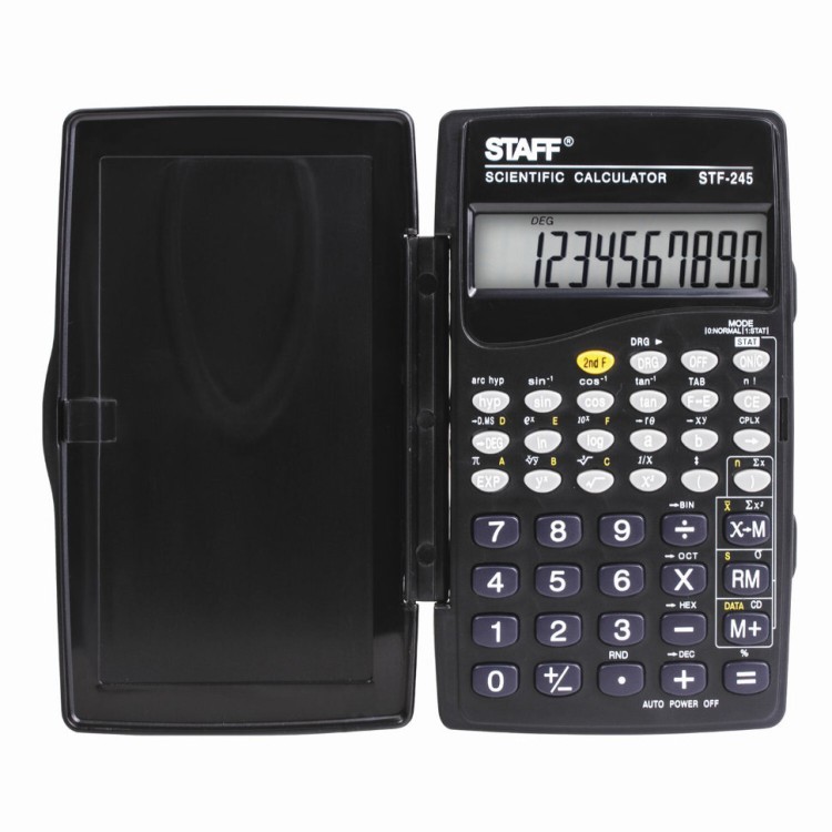 Калькулятор инженерный Staff STF-245 128 функций 10 разрядов 250194 (1) (64899)