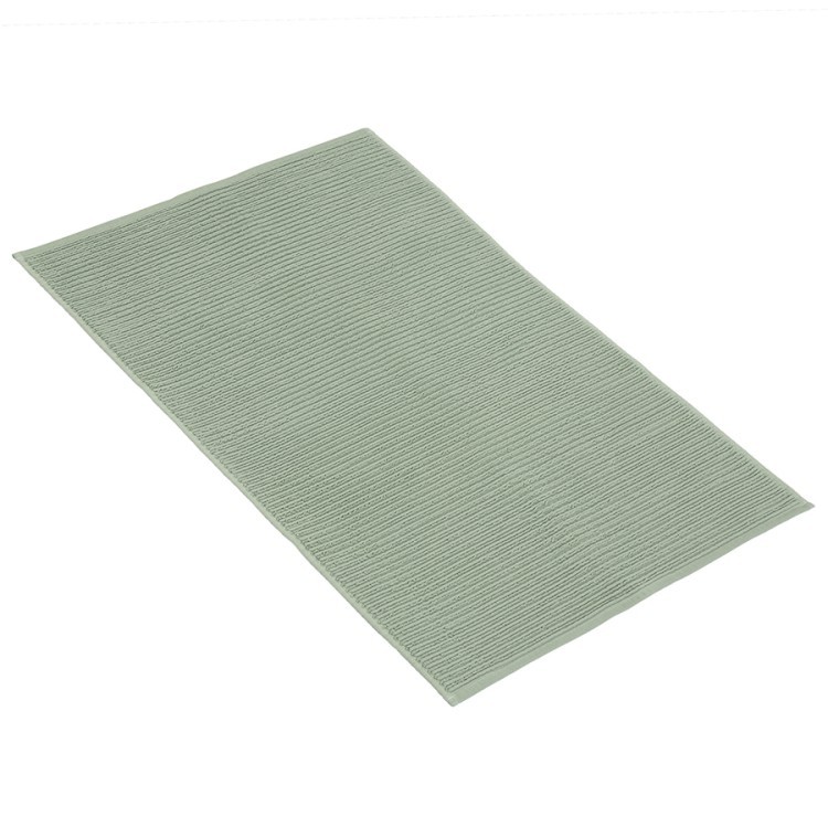 Коврик для ванной фактурный цвета шалфея из коллекции essential, 50х80 см (75399)