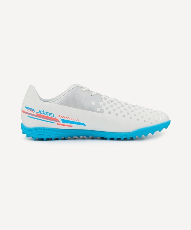 Бутсы многошиповые JÖGEL Evofly TF Talant White/blue (2118216)