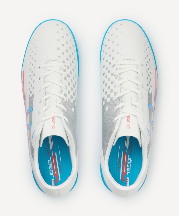 Бутсы многошиповые JOGEL Evofly TF Talant White/blue (2118229)
