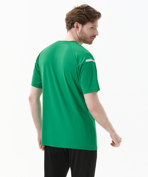 Футболка тренировочная JÖGEL CAMP 2 Training Poly Tee, зеленый/белый (2121623)