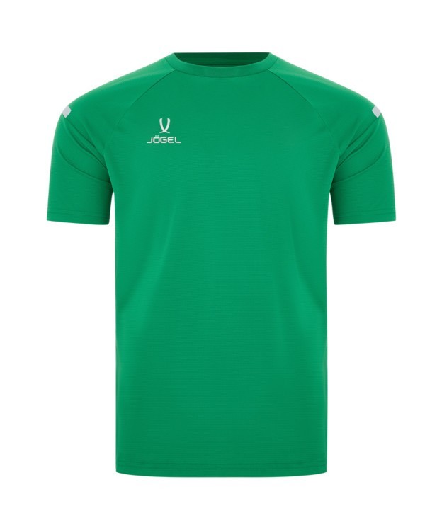Футболка тренировочная JÖGEL CAMP 2 Training Poly Tee, зеленый/белый (2121623)