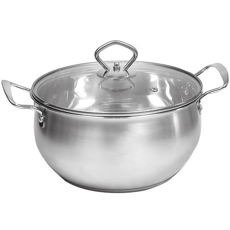 Кастрюля 4,5л нерж/ст с крышкой (9-31003-4)
