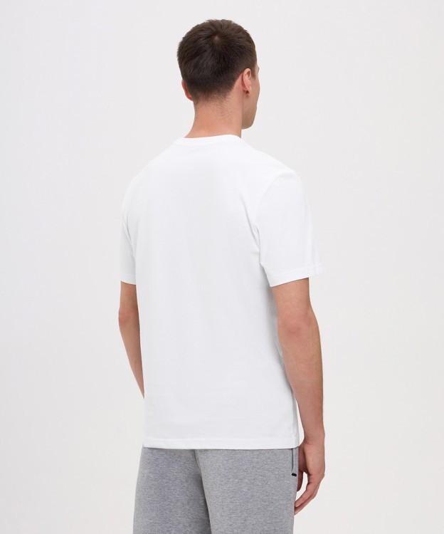 Футболка повседневная JOGEL Essentials Cotton Tee, белый (2109648)