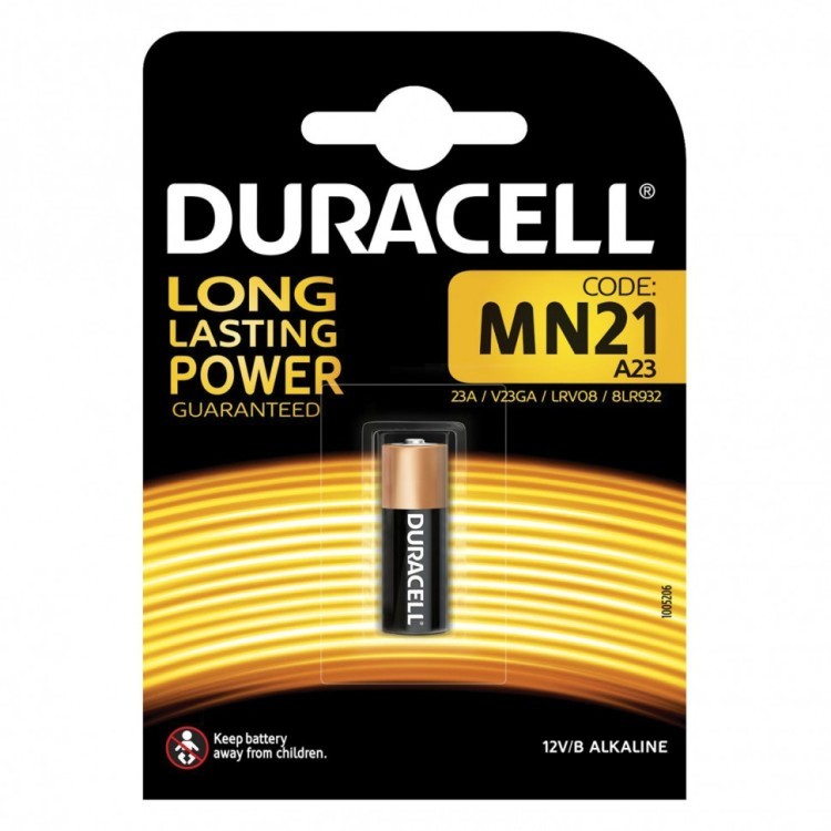 Батарейка алкалиновая Duracell Alkaline MN21, 1 шт 81488675 цена за 5 шт (76374)