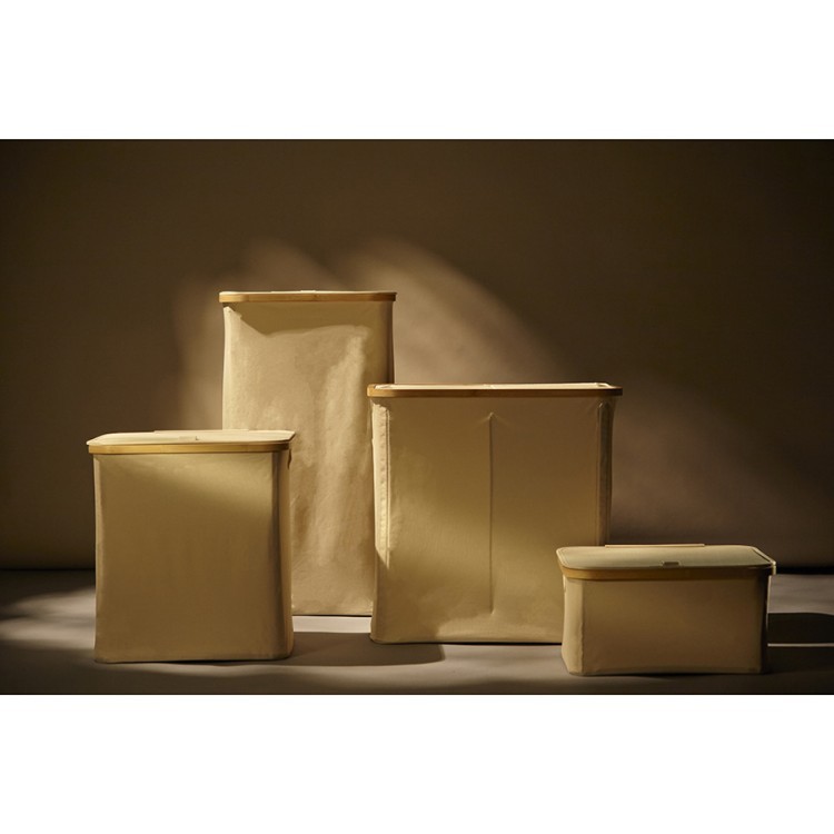Корзина для белья neat mid, 40x33x43 см, молочная (77867)