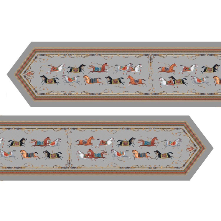 Дорожка "passage" 45х300см, 100% хлопок, серый ,твил c пропиткой Lefard (850-761-32)