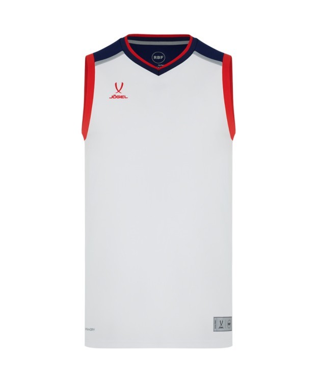 Майка баскетбольная JOGEL DIVISION PerFormDRY RBF Jersey, белый (2118538)