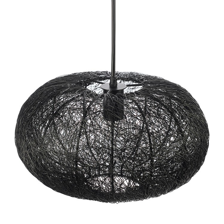 Светильник подвесной vinger, D20х37 см, черный (76201)