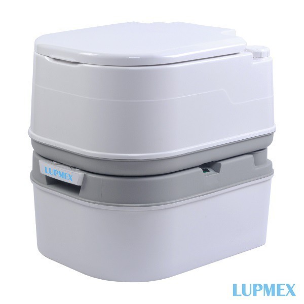 Биотуалет Lupmex белый с серым с индикатором 79002 (96207)