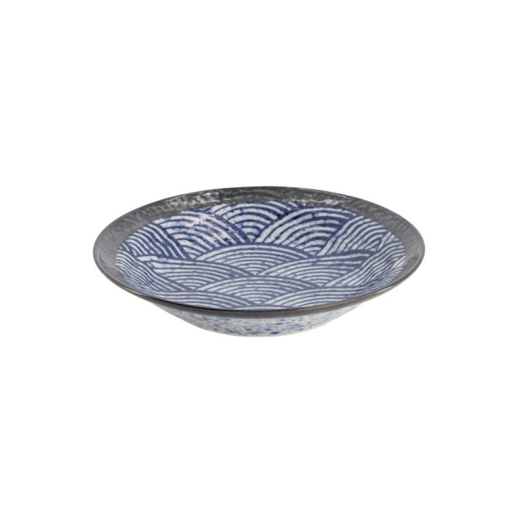 Тарелка 18578, 20,2 см, фарфор, blue, TOKYO DESIGN