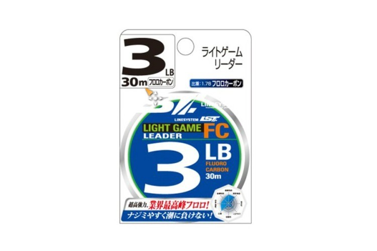 Флюорокарбон Linesystem Light Gaмe Leader FC 3LB 30м clear (79067)